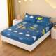 2023 new model hat single-piece pure water washing cotton three-piece set bed sheet pillow case bed cover cover mattress protective cover full package