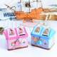 Quick-fast cartoon cute money box gift storage box treasure box with lock children piggy bank princess little girl simple