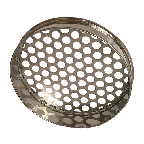 304 Окрашительная сталь круглое отверстие сито сито сете сети шиитаке гриб экран грецкий сито Домашнее сито Цветочное перец.