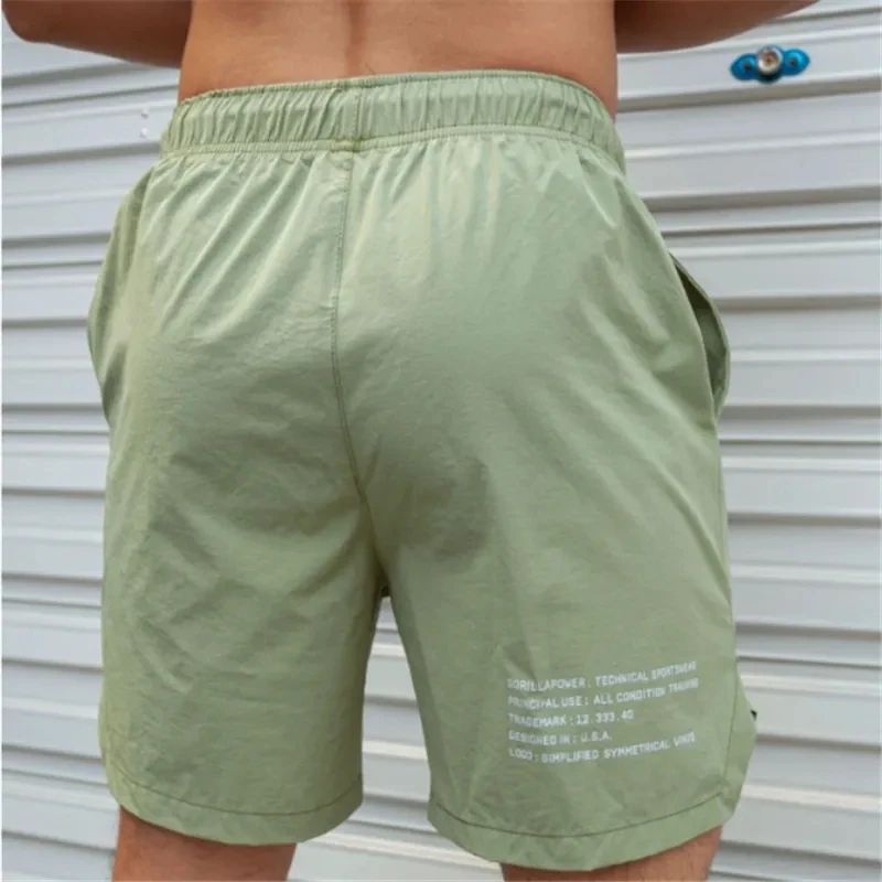 MEN HOT SHORTS LIGHT WEIGHT THIN SHORT PANTS RUNNING SQUAT F