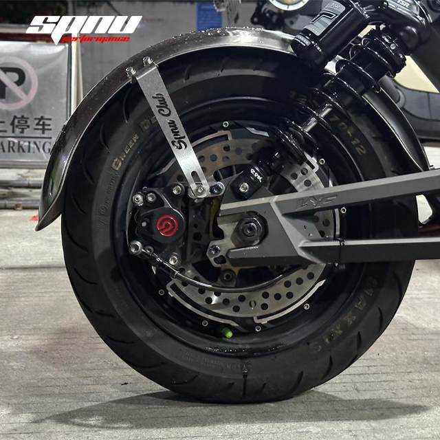 2022 new Maverick UQI+/U2/U+B/U1 retro stainless steel rear fender universal modification accessories straight up