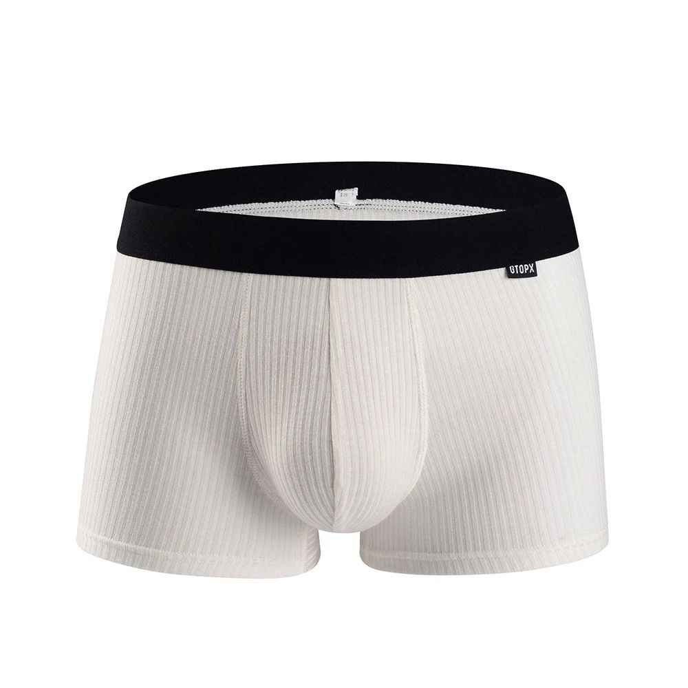 MEN UNDERWEAR BOXER THREAD U-POUCH SOFT TRUNKS SHORTS UNDERP