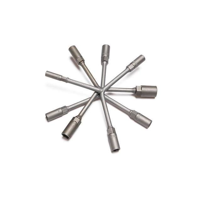 Hausen Triple-fork sleeve wrench 6mm Y-shaped hexagonal casing welding machine Automobile motorcycle mechanic 7*8*10 tools