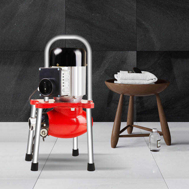 First open pipe dredging machine electric sewer professional high power sewer tool kitchen bathroom god