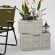 Camping storage box trunk sorting box wild w camping picnic camping box car-mounted folding outdoor storage