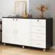 Office low cabinet storage cabinet file storage cabinet information cabinet wooden printer cabinet partition floor-standing tea cabinet
