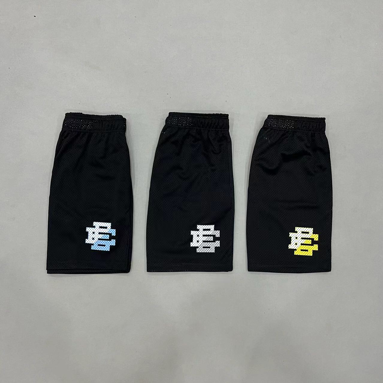 2024SS EUROPE & AMERICA HIGH STREET EE ATHLETIC SHORTS BEACH PANTS HOT PANTS MENS AND WOMENS VERSATILE LOOSE NEW STYLE