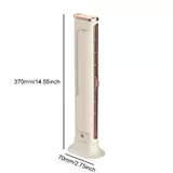 Портативный башенный вентилятор, 3 скорости, безлопастной вентилятор, тихий, с зажимом