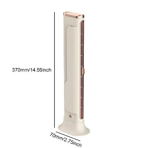 Портативный башенный вентилятор, 3 скорости, безлопастной вентилятор, тихий, с зажимом