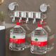 Double suction cup mop clip hook wall mount storage rack bathroom powerful mop rack broom fixing tool