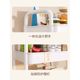 Wheeled cart toilet storage storage t rack living room floor mobile snack storage rack household multi-layer storage