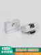 Laboratory gas circuit tracheal support aluminum alloy pipe clamp aluminum profile accessories fixed pipe clamp guide rail 1/4 6mm