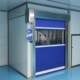 Manufacturer custom double-opening door cargo shower room fully automatic sliding door installation fast rolling shutter door stainless steel air shower room