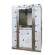 Manufacturer supplies stainless steel 201304 double-person double-blowing automatic induction air shower room single door