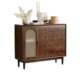 S`Box chest of cabinets living room rattan chest of cabinet storage cabinets small retro rattan solid wooden leg cabinets vertical bedroom against the wall