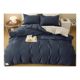 Four-piece quilt cover single dormitory m student quilt cover single autumn and winter bedding thickened sheet three-piece