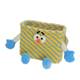 Direct sales new model of small monster car trash can dopamine car chair back hanging storage box creative car