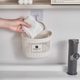 Multifunctional small hanging basket bathroom bathroom abandoned face towel storage basket kitchen dormitory bedside wall hanging basket