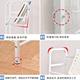 Bookshelf floor storage shelf children's simple small bookcase living room home student wall iron multi-layer storage shelf