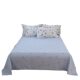 Nordic simple heart-shaped pure cotton sheet single piece 230x250 double bed full cotton sheet 1.2 meters dormitory top and bottom