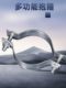 Telephone pole clamp lock street lamp pole galvanized flat iron pipe clamp fixing steel pipe clamp semicircular clip clamp clamp