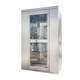 Chengdu stainless steel custom air shower room induction interlocking air shower room dust-free purification workshop air shower door air shower room