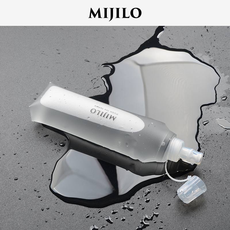 mijilo Sports Bottle Outdoor Soft Foldable Trail Running Bag Marathon Portable Water Cup_voghion.com