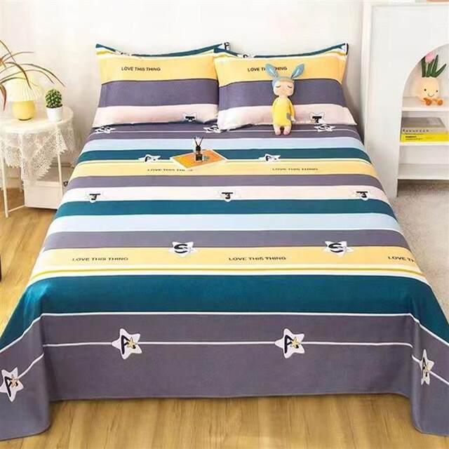 Clearance treatment of cotton cloth floral head cotton fabric pure cotton quilt cover sheet quilt clothing bedding surface gradually