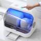 Dish storage rack with UV disinfection cabinet Household small cupboard Kitchen table-type drain bowl rack Put bowl and chopstick box