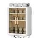 Dust-proof storage rack wall-mounted kitchen cabinet without punching and fully enclosed bathroom storage tool