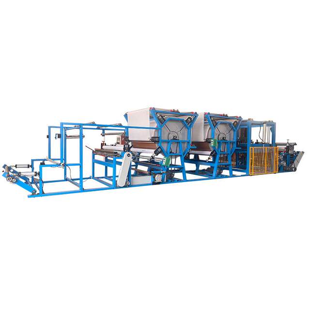 High-end double-roller glue composite machine supporting filter material processing composite machine mattress hot melt adhesive coating composite machine