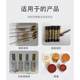 Curved gold stamping machine eyebrow pencil bottle cap leather packaging flat round dual-purpose pneumatic gold stamping machine hot press shoe machine