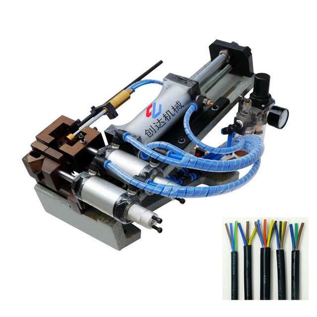 310 pneumatic skin peeling machine manufacturer 3FN peeling wire twisting machine 305 pneumatic skinning 416 high power wire stripping machine