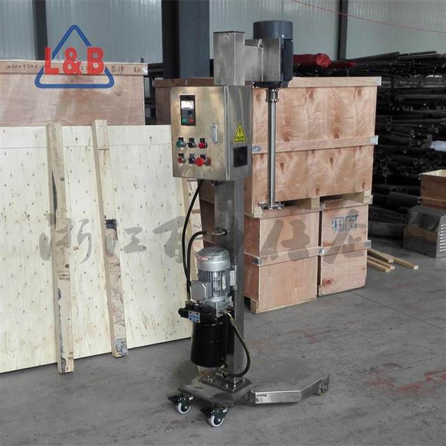 Stainless steel mobile mixer High-speed dispersive mixer Glue mixer manufacturer