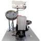 Tarpaper buckle machine, bamboo door curtain air pressure buckle machine, punching first and then buckle secondary molding, free mold
