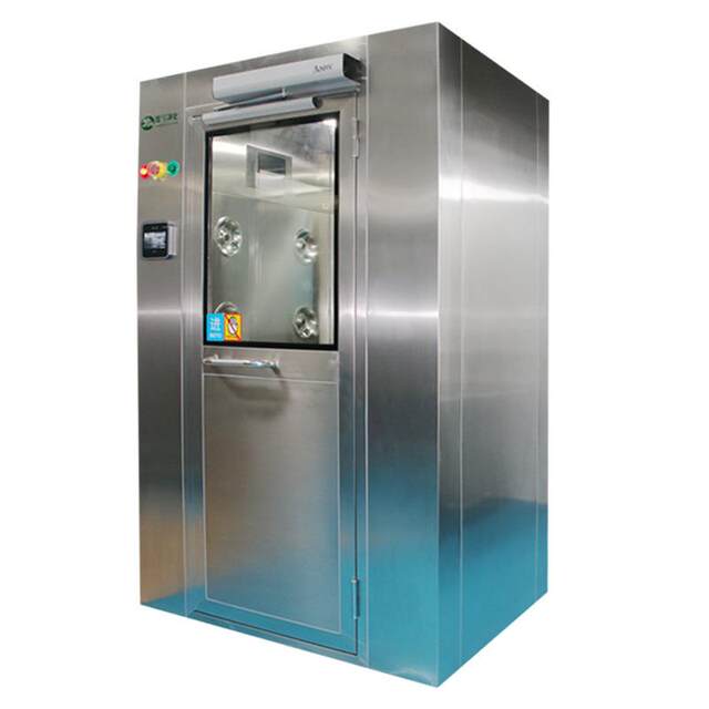 Air shower room | Air shower room | Dongguan manufacturer stainless steel single double blowing tunnel air shower channel cargo shower room | Human shower