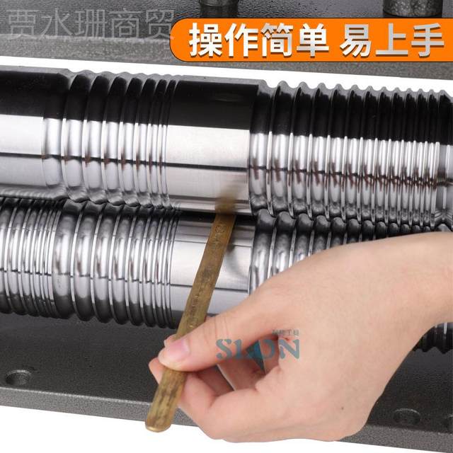 手动片机首饰手摇圆压压条手金属银工加工打金压打金设PVS备工具