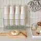 A Renaissance! Rectangular coffee capsule iron four-leg storage basket cosmetics organizer