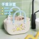 Preferably, the amine bath basket portable bath o room toiletries storage basket student dormitory bath basket large capacity storage.