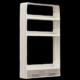 Bathroom corner storage rack, bathroom multi-layer cosmetic storage rack, wall towel wall-mounted rack, no punching