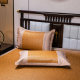 2022 new summer mugwort mattress rattan mat sheets and bed sheets three-piece set Indonesian rattan children single two-piece set