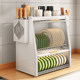 Kitchen cupboard storage rack, dish storage box, household tableware, E, small bowl rack, drain rack, bowls and chopsticks storage