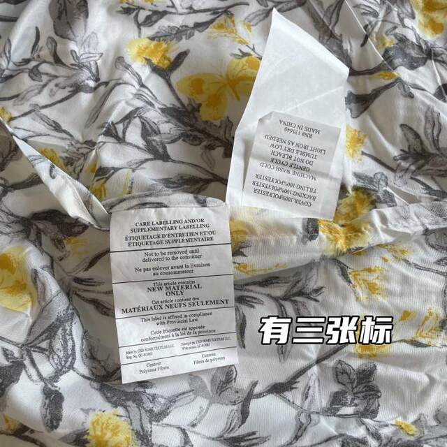 大清仓！美单 床单床盖三件套 2个枕套+1条加厚床单 绗缝热压件套