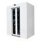 Air shower room manufacturer stainless steel multi-person double-blowing induction shower room air shower room air shower door