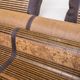 Summer mat naked sleeping double-sided foldable hard bamboo mat summer large bed single double household thickened rattan mat