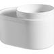 Double-layer desktop trash can mini sorting round plastic lazy storage barrel small household use debris sorting