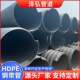HDPE steel belt corrugated pipe large diameter drainage pipe rainwater buried drainage corrugated pipe steel belt thread pipe