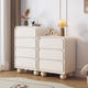 Creamy style chest of cabinets solid wood storage cabinet bedroom wall tail cabinet living room wall drawer cabinet French chest of cabinet storage cabinet storage cabinet