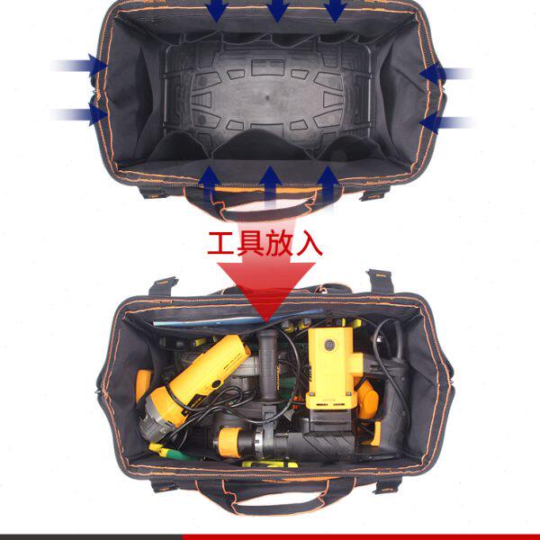 绘家电工木工工具袋帆布大加厚多功能家电维修五金劳保单肩工具包