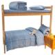 School season, all cotton college dormitory three-piece set single quilt sheet quilt cover full set six-piece set